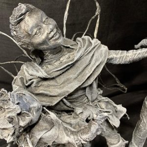 ‘The Gatherer’ Large Fairy Family sculpture SALE!!!