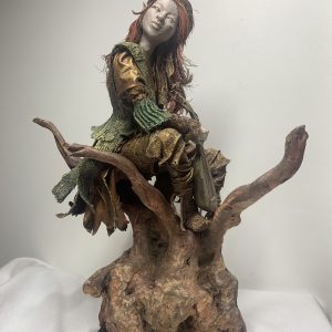 ‘Lyria’ Elven Bard Sculpture